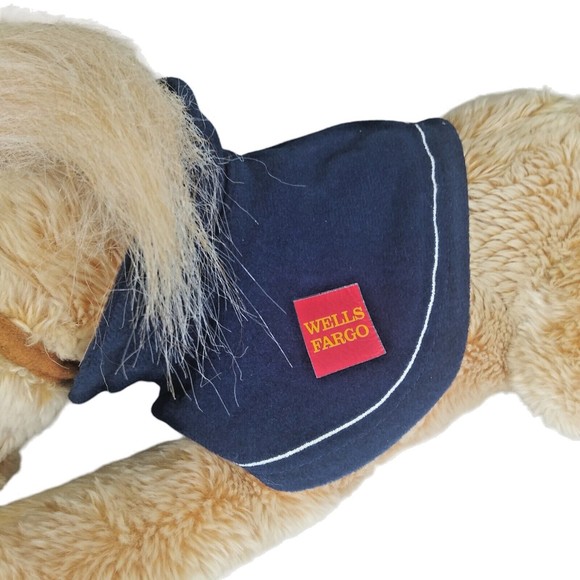 WELLS FARGO NELLIE TAN HORSE 14" Stuffed LEGENDARY PONY PLUSH ADVERTISEMENT Toy - Picture 8 of 9